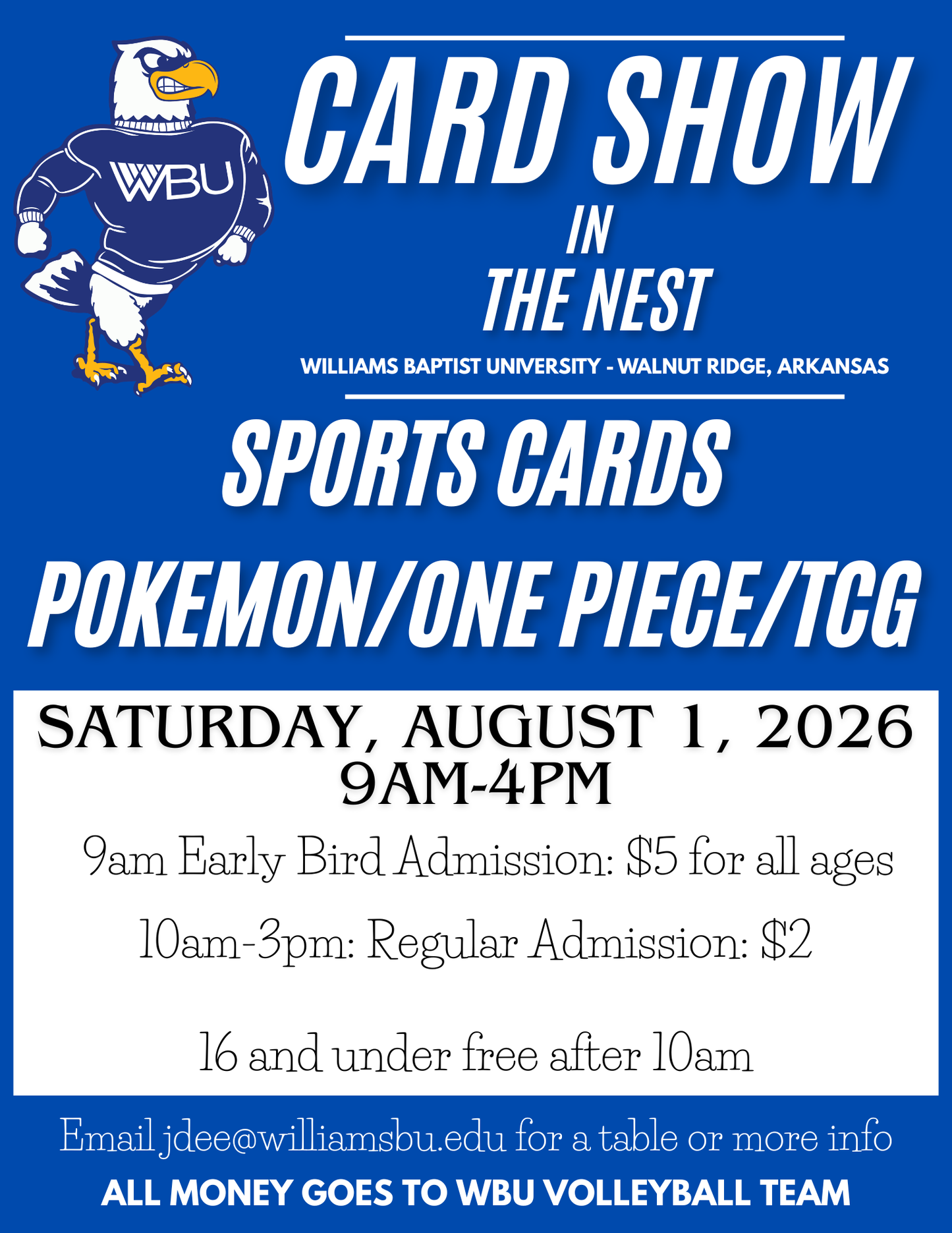 Card Show in The Nest - Dealer's Table