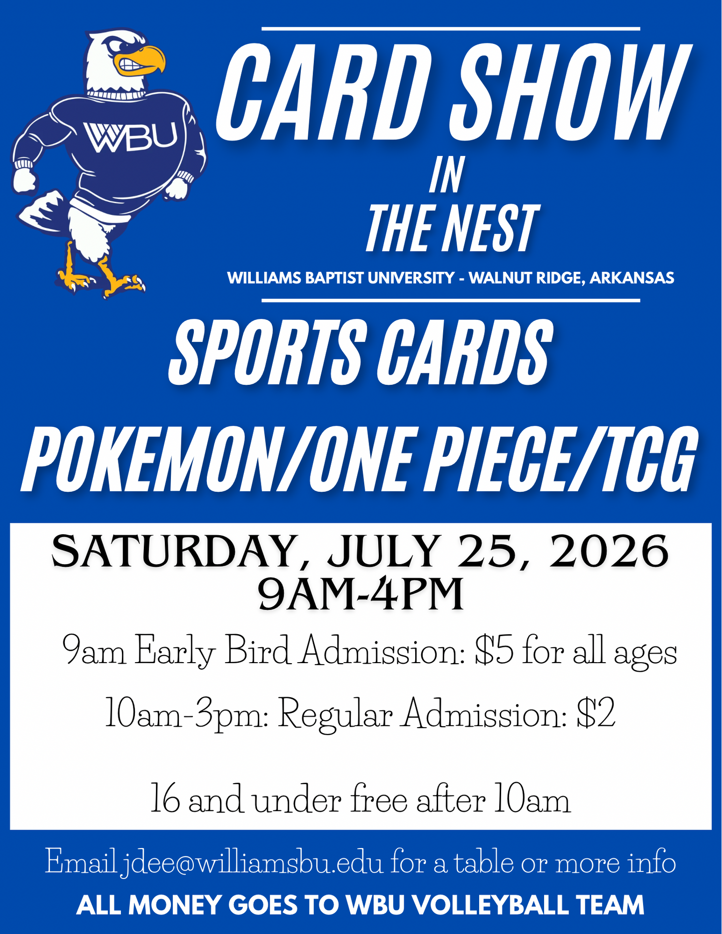 Card Show in The Nest - Dealer's Table