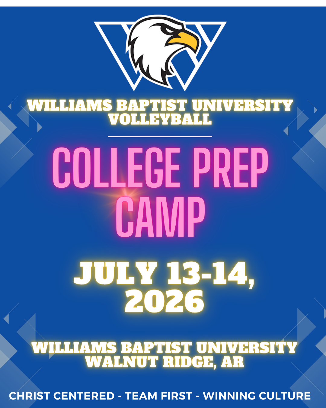 JULY 13-14 COLLEGE PREP CAMP - ELITE