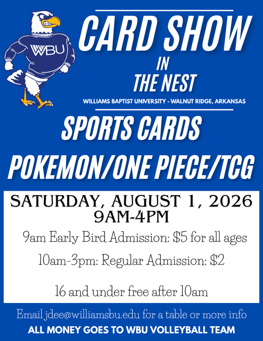 Card Show in The Nest - Dealer's Table